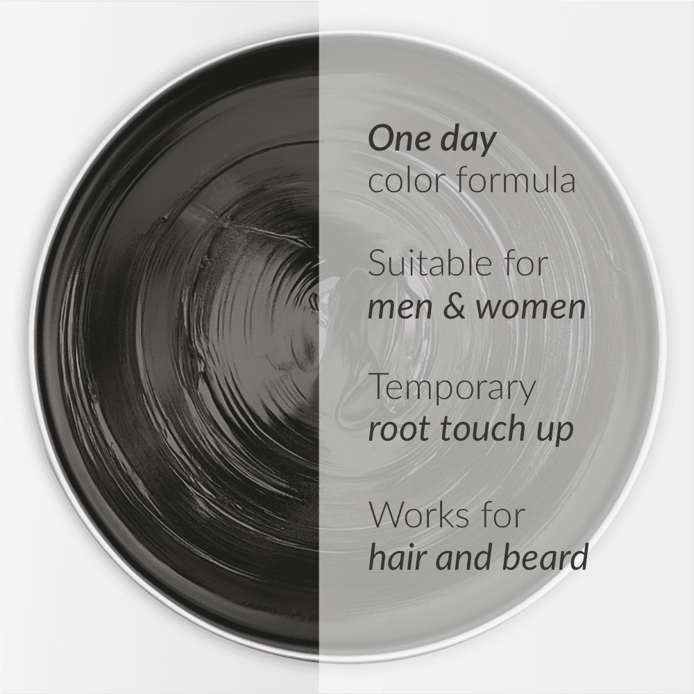 Gear Up Hair & Beard Color Wax - Black