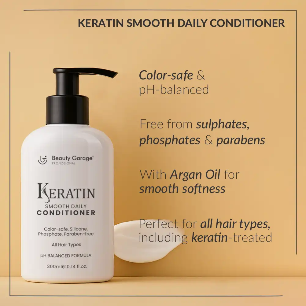 Keratin smooth daily conditioner