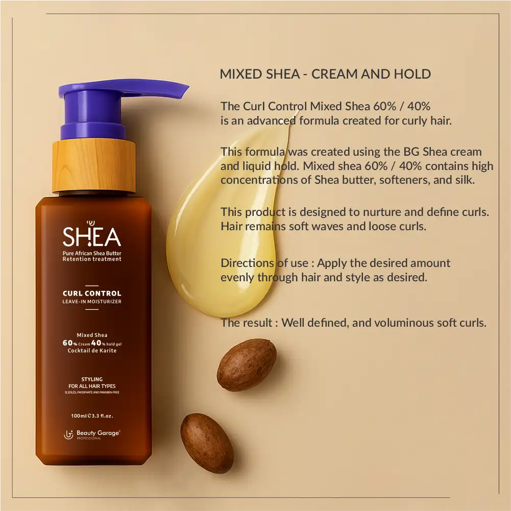 Shea Retention Curl Leave In Moisturiser 60/40