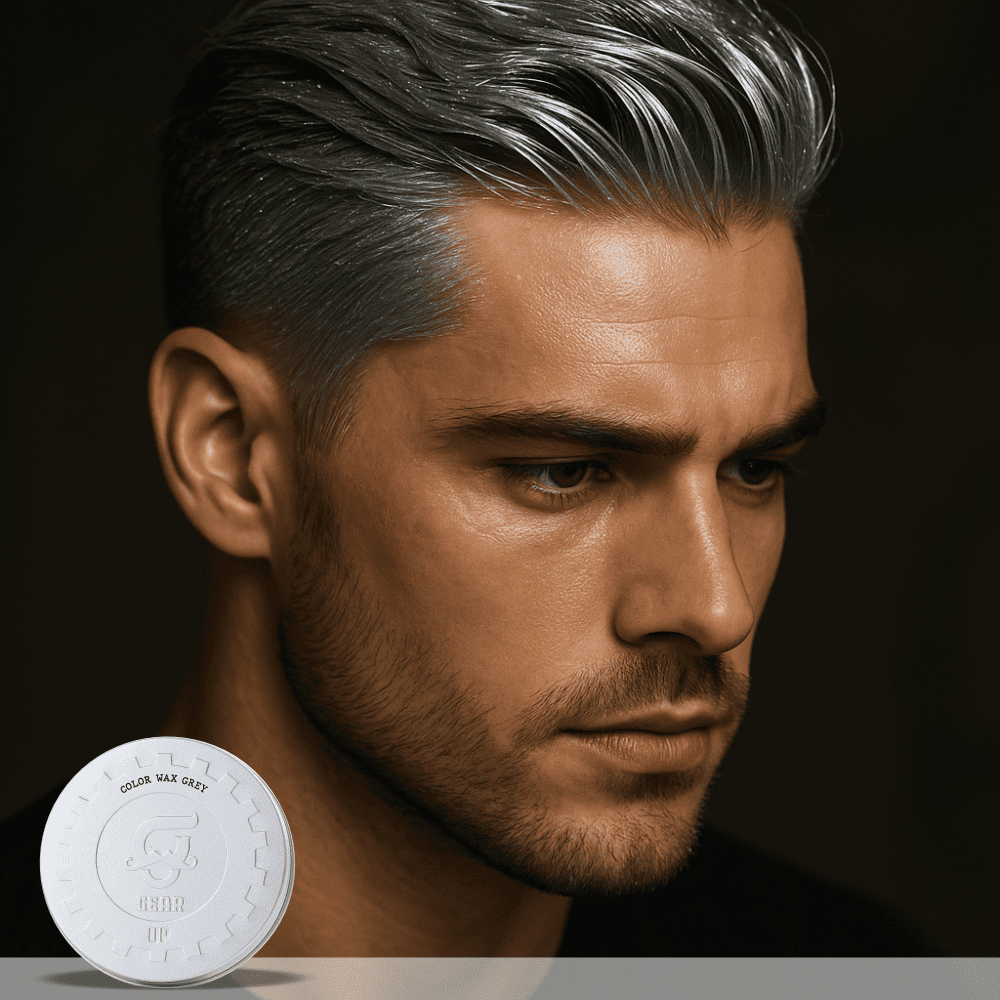 Gear Up Hair & Beard Color Wax - Grey