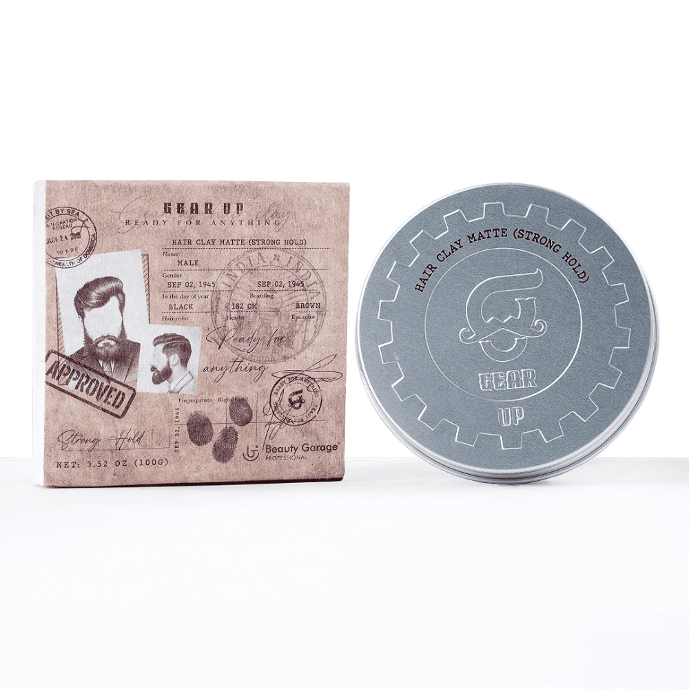 Gear Up Hair Clay - Matte Strong Hold