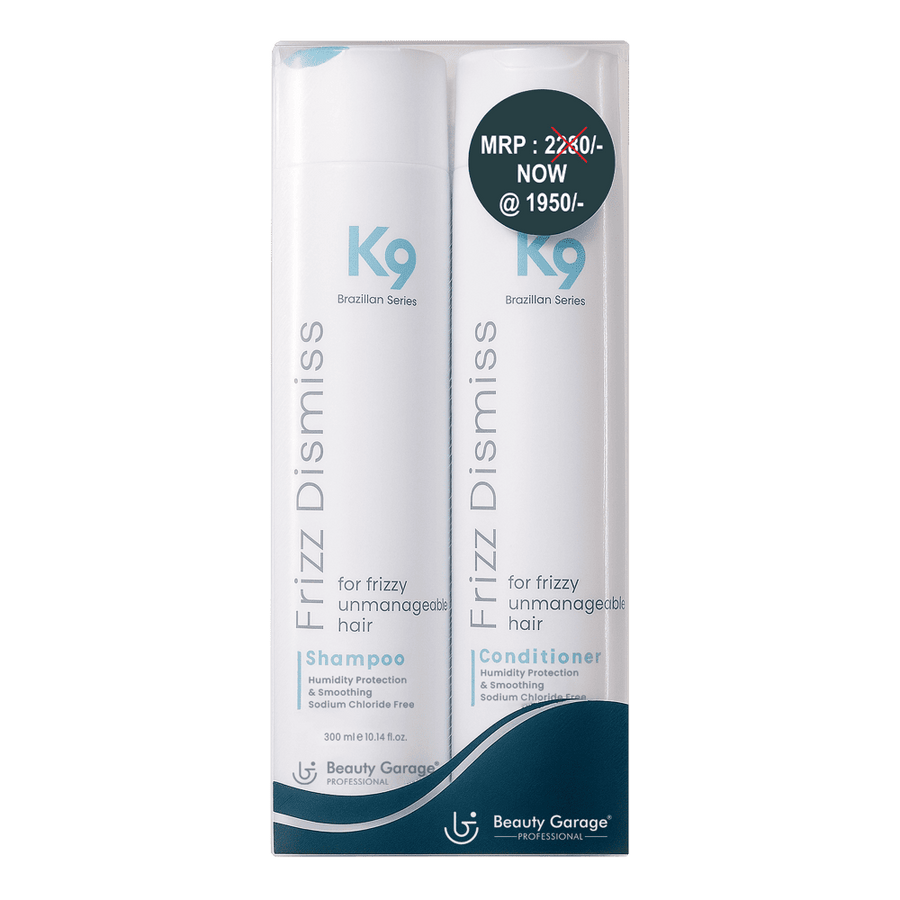 K9 Brazilian Frizz Dismiss Shampoo & Conditioner Combo Pack