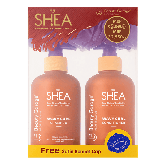 Shea Wavy Curl Shampoo + Conditioner Combo