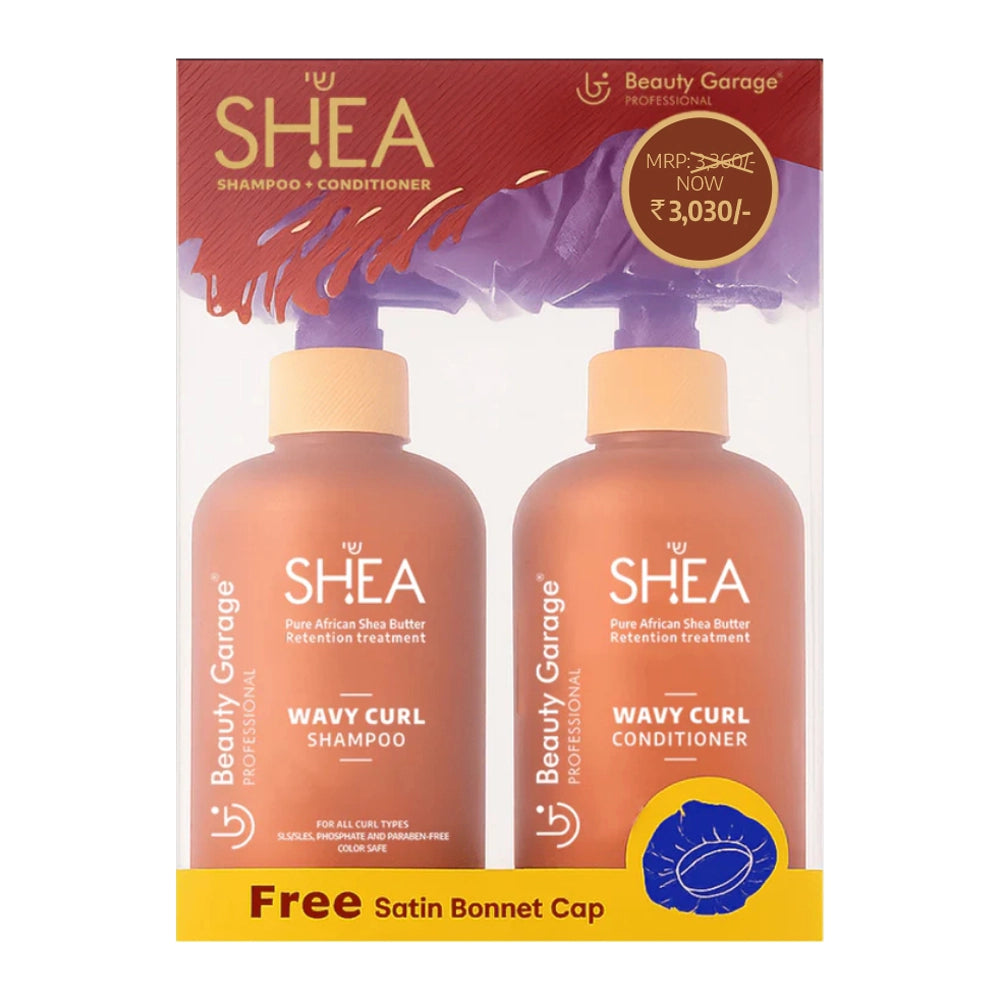 Shea Wavy Curl Shampoo + Conditioner Combo