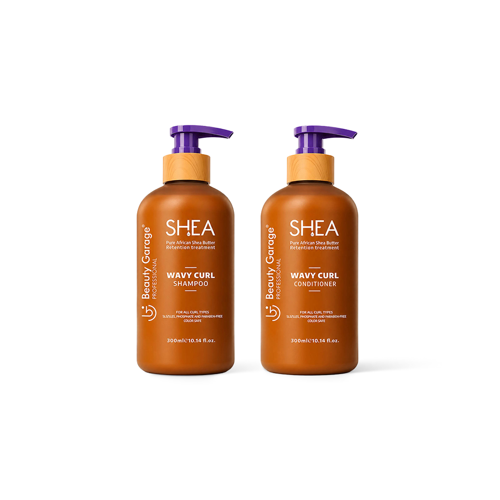 Shea Wavy Curl Shampoo + Conditioner Combo