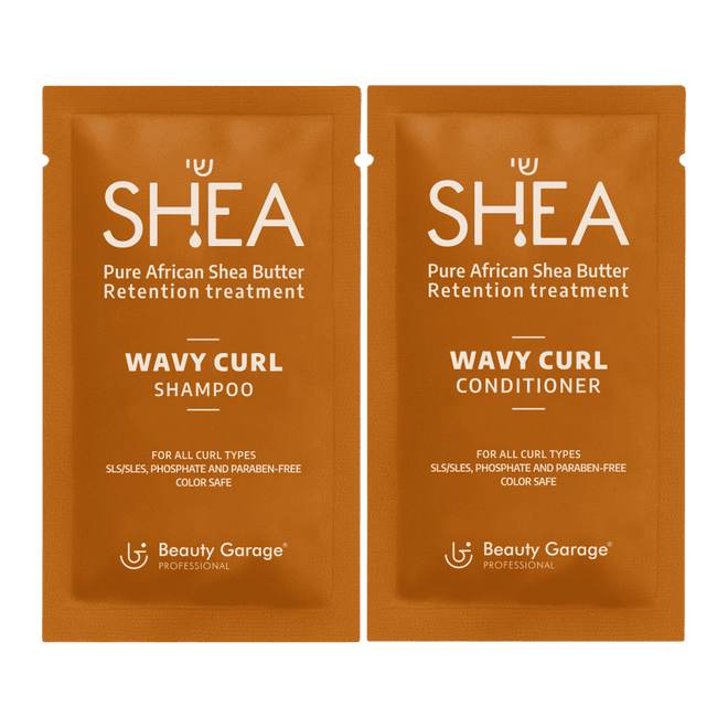 Shea Wavy Curl Shampoo + Conditioner Trial Pack