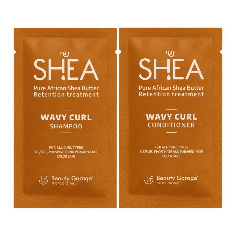 Shea Wavy Curl Shampoo + Conditioner Trial Pack