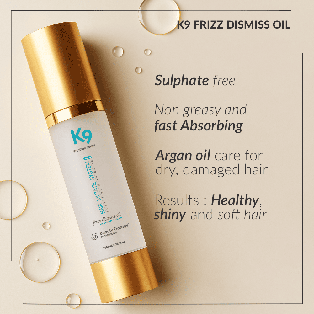 K9 Brazilian Frizz Dismiss Hair Oil