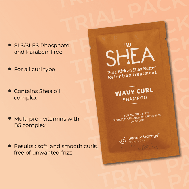Shea Wavy Curl Shampoo + Conditioner Trial Pack