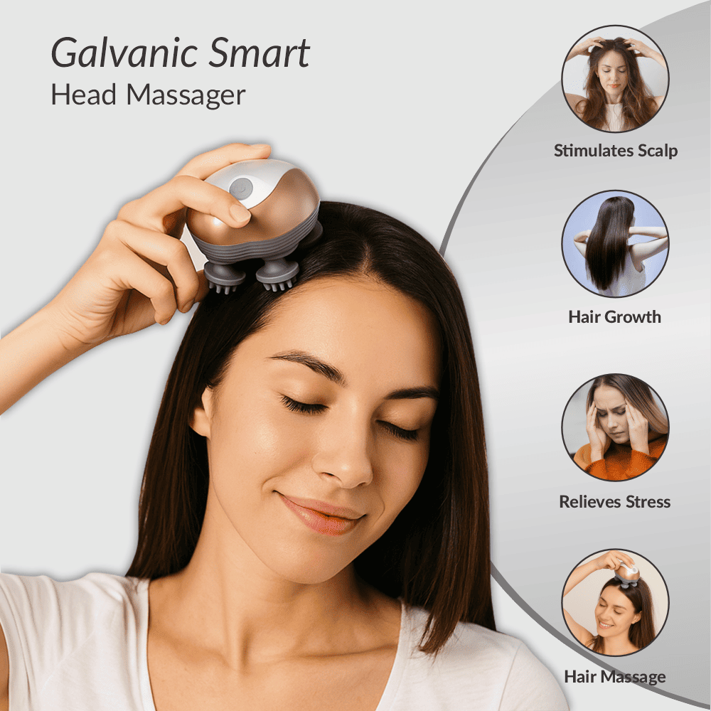 Galvanic Head Massager