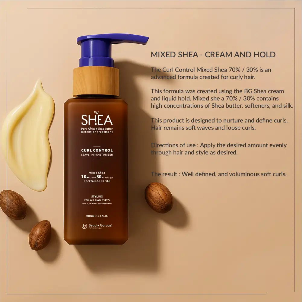 Shea Wavy Curl Leave In Moisturiser 70/30