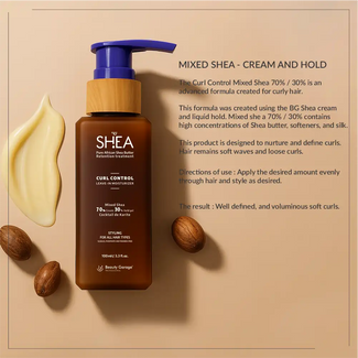 Shea Wavy Curl Leave In Moisturiser 70/30