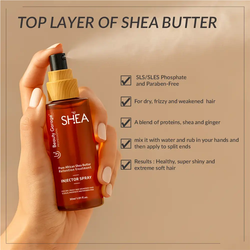 SHEA RETENTION INJECTOR SPRAY