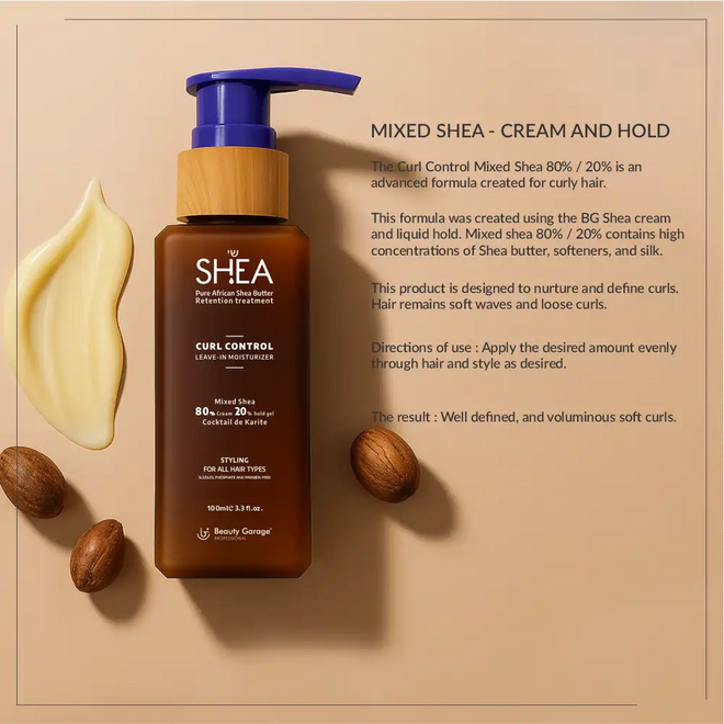 Shea Wavy Curl Leave In Moisturiser 80/20