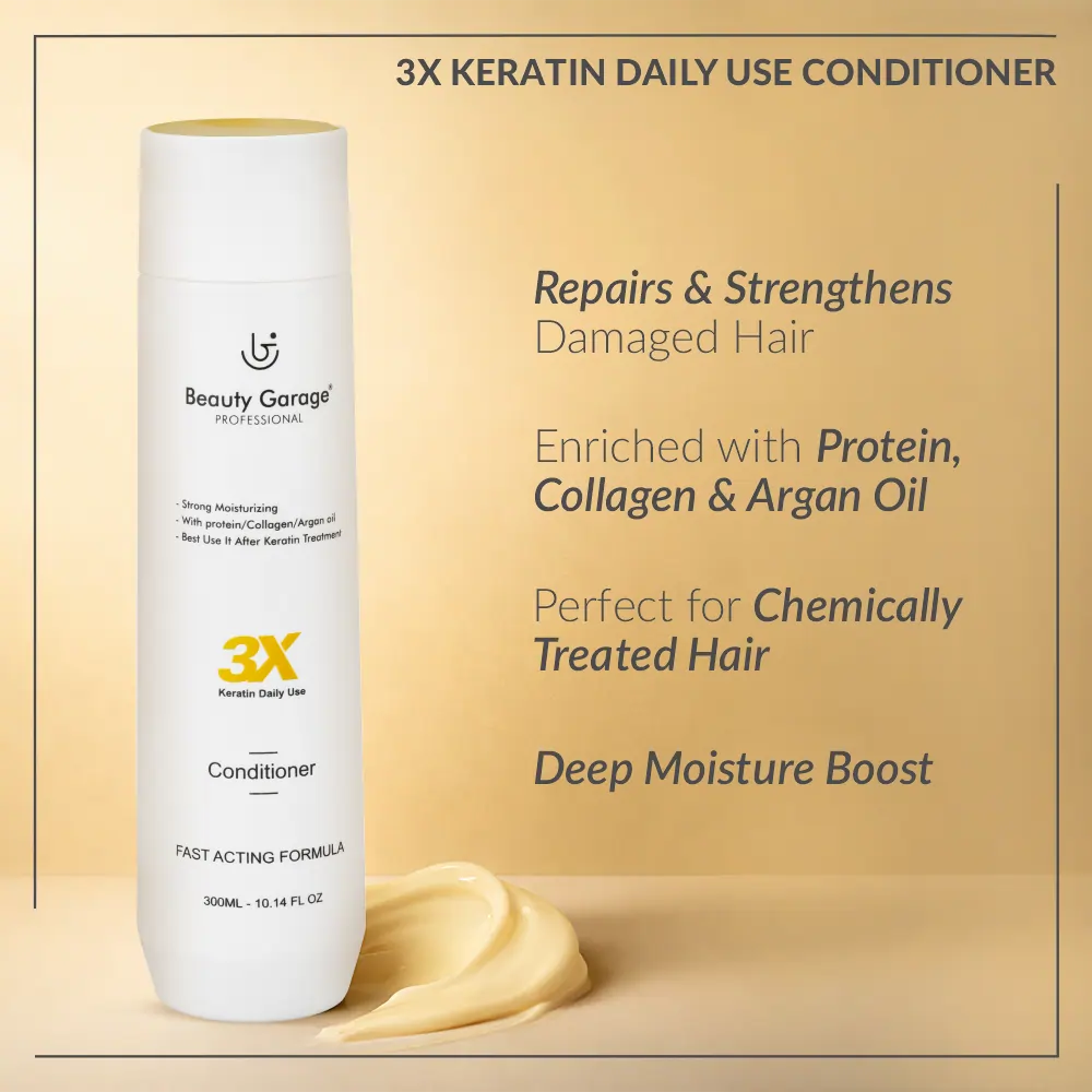 BEAUTY GARAGE 3X KERATIN CONDITIONER