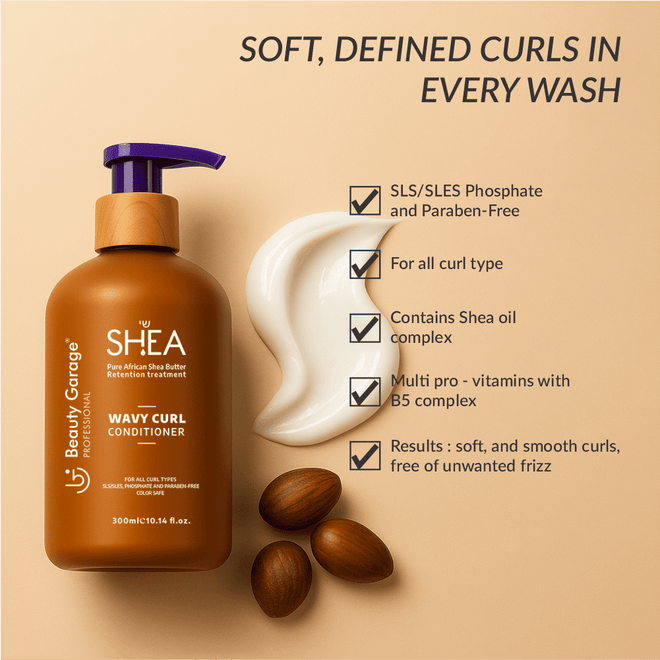 Shea Wavy Curl Shampoo + Conditioner Combo