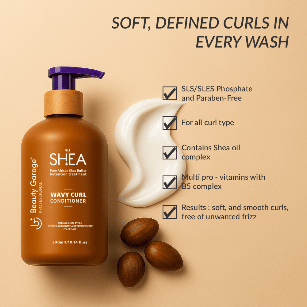 Shea Wavy Curl Shampoo + Conditioner Combo