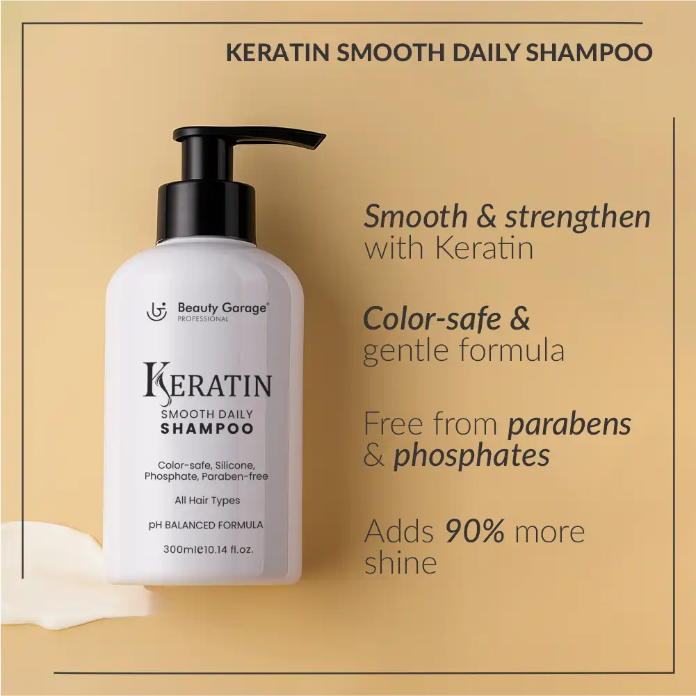 Keratin smooth daily shampoo