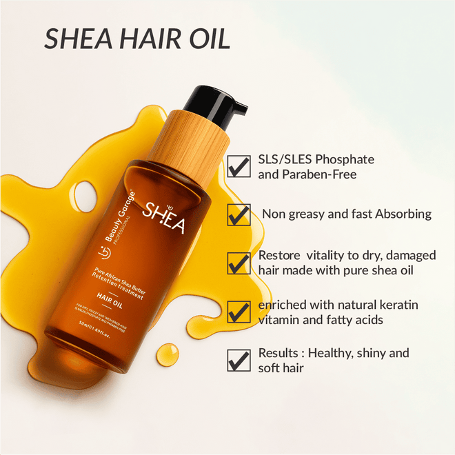 Shea Retention Shampoo + Conditioner + Oil