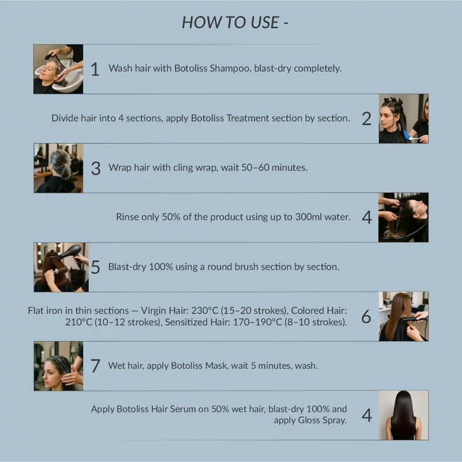Botoliss Hair Treatment (Salon Use Only)