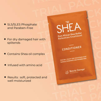 Shea Retention Shampoo + Shea Retention Conditioner Trial Pack