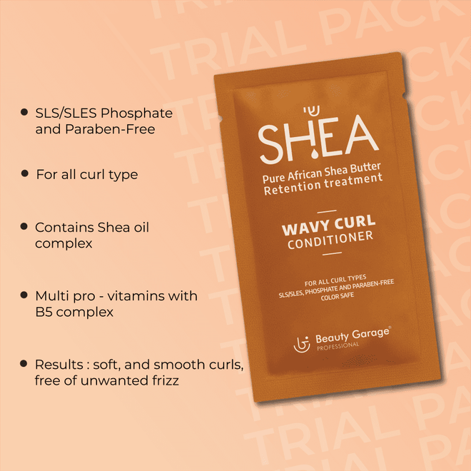 Shea Wavy Curl Shampoo + Conditioner Trial Pack