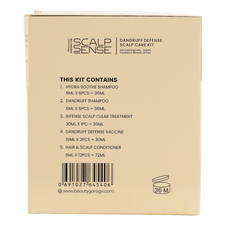 ScalpSense Dandruff Defense Scalp Care Kit 6 time use - (Pack of 27)