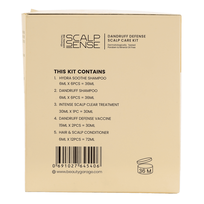 ScalpSense Dandruff Defense Scalp Care Kit 6 time use - (Pack of 27)