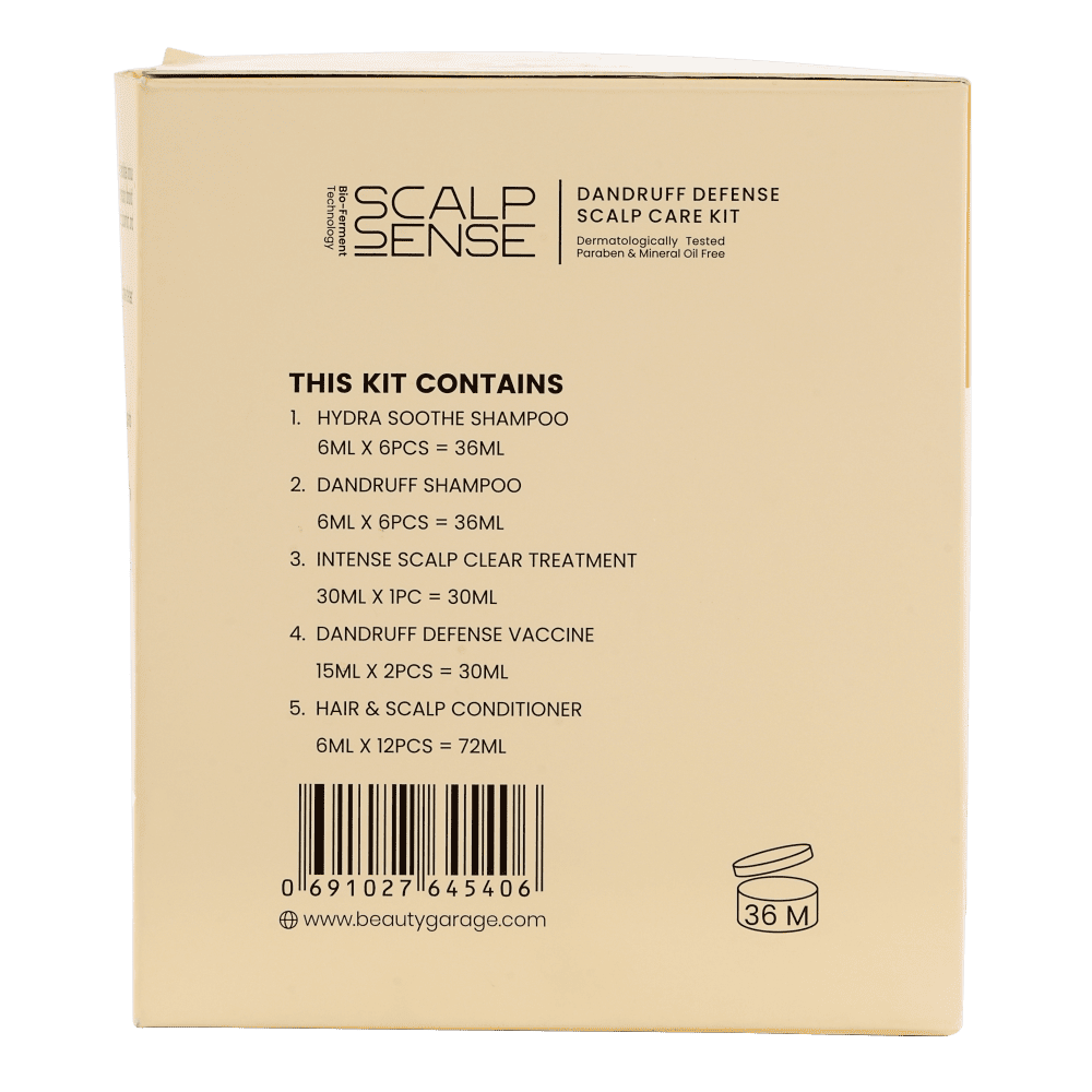 ScalpSense Dandruff Defense Scalp Care Kit 6 time use - (Pack of 27)