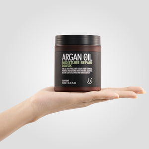 Argan Oil Moisture Repair Hair Mask – Deeply nourishing formula restores moisture, strengthens, and smooths hair.