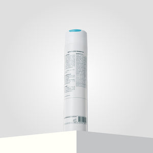 Botoplexx K9 shampoo stands upright on a flat white surface, with its backshot label visible against a light gray background.