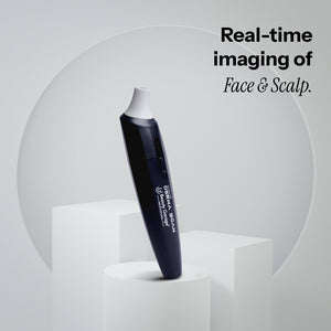 Derma Scanner device, a must-have for anyone embracing real-time face and scalp imaging.