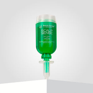 The Green ScalpSense Oil out vaccine to balance scalp oil and regulate sebum production efficiently.