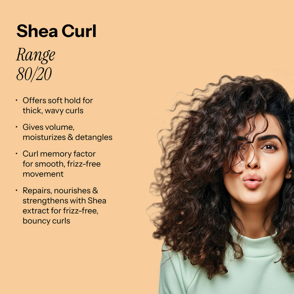 Shea Wavy Curly Hair 80/20 Combo Pack of 3