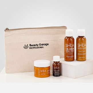 Hair Care Travel Kits – complete trial-size solutions with shampoo, conditioner, oil, and mask for frizz-free, healthy hair.