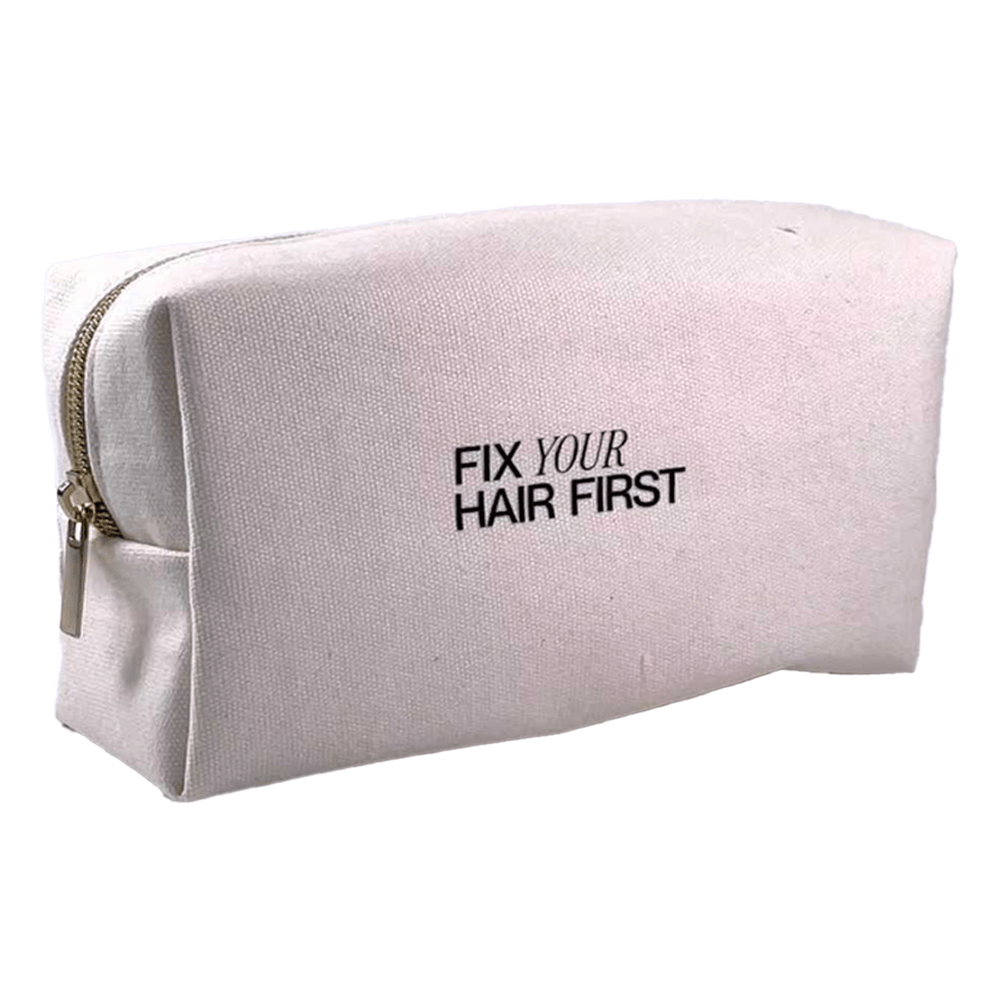 Cosmetic Canvas Pouch (18 x 11 x 6 cm)