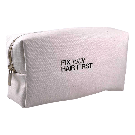 Cosmetic Canvas Pouch (18 x 11 x 6 cm)