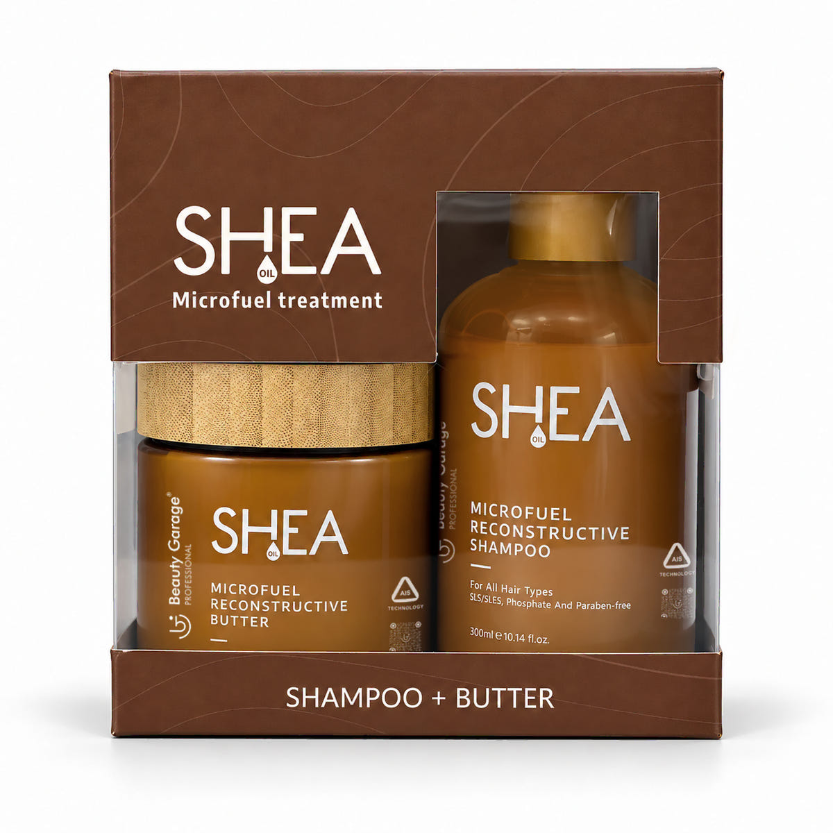 SHEA MICROFUEL THICKENING SHAMPOO & HAIR MASK COMBO
