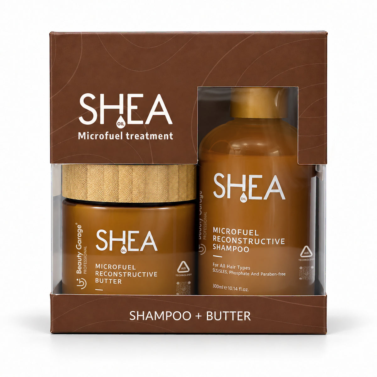 SHEA MICROFUEL THICKENING SHAMPOO & HAIR MASK COMBO
