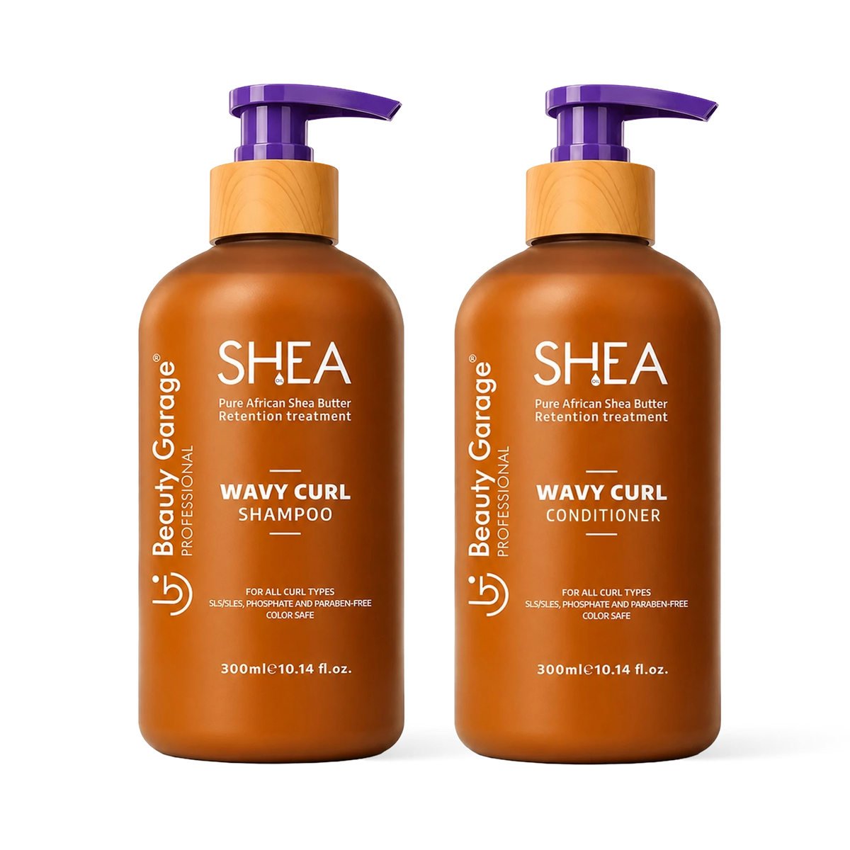 Shea Wavy Curl Shampoo + Conditioner Combo