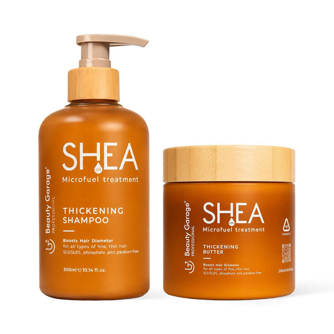 SHEA MICROFUEL THICKENING SHAMPOO & HAIR MASK COMBO