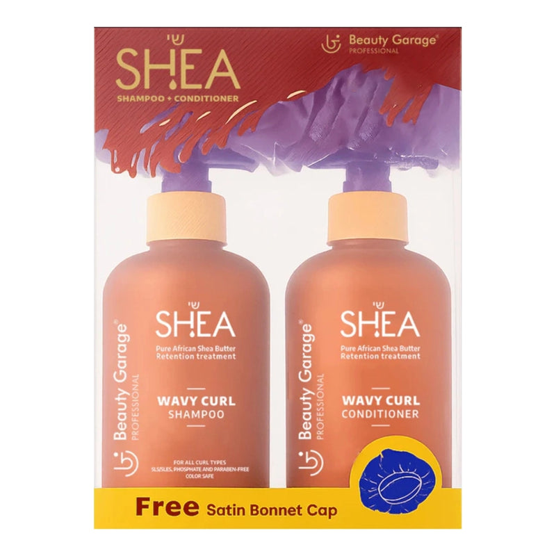 Shea Wavy Curl Shampoo + Conditioner Combo